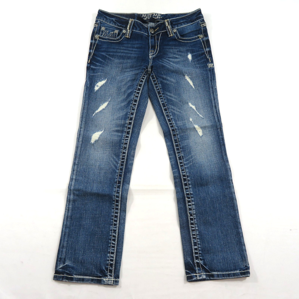 Miss Me JEANS The M Series X1024EP2 Easy Capri 26 Measured: 29x27 The Buckle